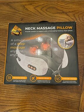 RBX memory foam‎ neck massage pillow